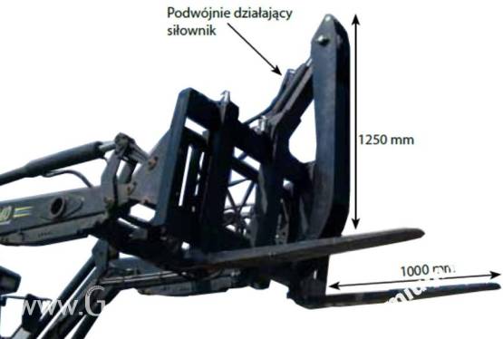 NOWY Wspornik Chwytający do Ładowania Drewna Pali
