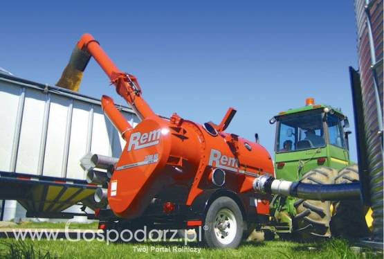 REM GRAIN VAC 3700 PRZENOŚNIK ZIARNA do 272 t/godz.