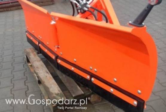 Pług do odśnieżania składany lekki 2,0m METAL - TECHNIK
