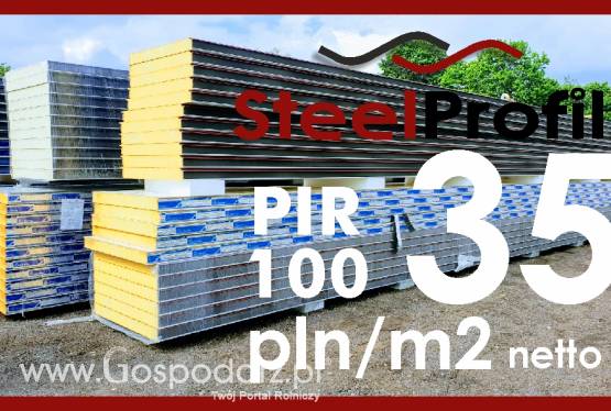 Tanie Płyty Warstwowe Obornickie Dwuwarstwowe PIR