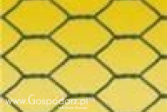 Siatki ocynkowane heksagonalne w powłoce PCV