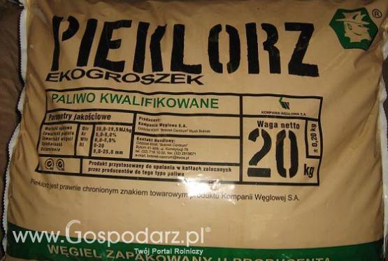 Oryginalny Pieklorz ekogroszek