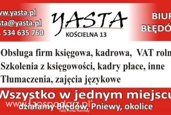 VAT od Maszyn Rolniczych, Inwestycji, szkolenia VAT rolnicy