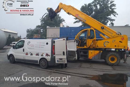 Dieci ładowarki teleskopowe - autoryzowany serwis ładowarek teleskopowych