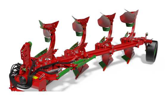 Pług obracalny VARIO z zabezpieczeniem resorowym