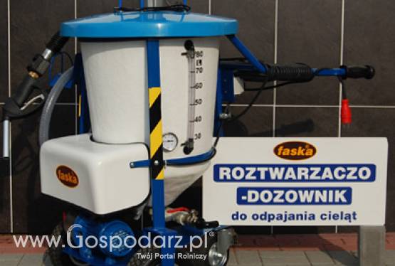 Roztwarzaczo - dozownik do odkarmiania cieląt - RODOZ 80