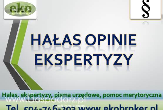 Ekrany akustyczne, opinia, ekspertyza, pomiary