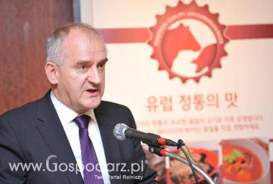 Konferencja prasowa kampanii „Tradycja, jakość i europejski smak” w Seulu