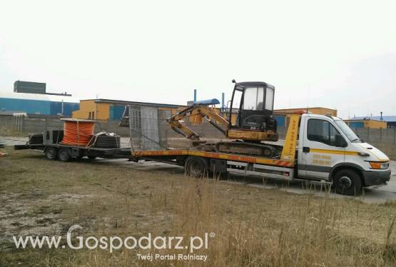 Transport maszyn budowlanych i rolniczych - Fast-Trans Poznań