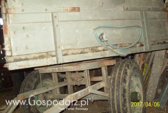 przyczepa rolnicza wóz do traktora