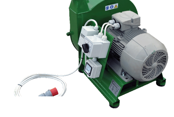 ROZDRABNIACZ BIJAKOWY SSĄCO - TŁOCZĄCY 11 kW