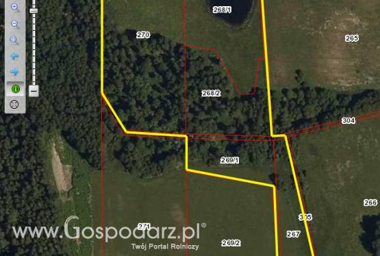 Sprzedam ziemię rolną z lasem 3,15 ha
