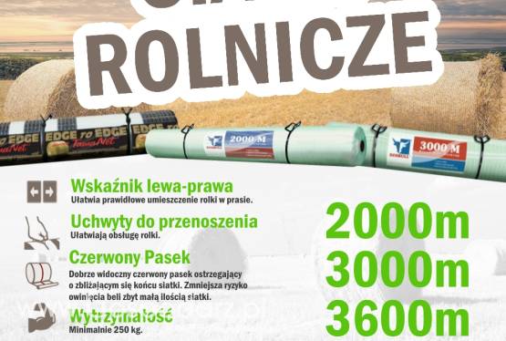 Polecamy siatki rolnicze największego producenta
