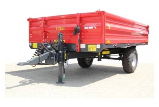 Przyczepa rolnicza T735/1-2,5t- METAL FACH