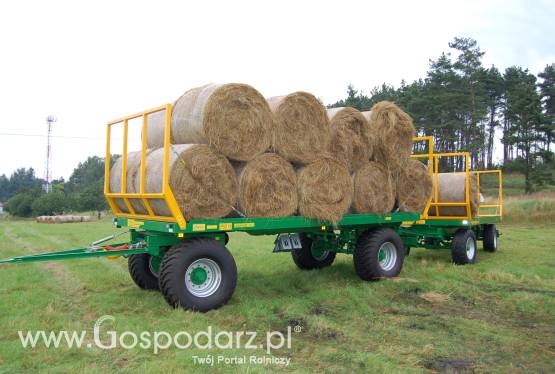 Przyczepa do przewozu bel typ PB 13