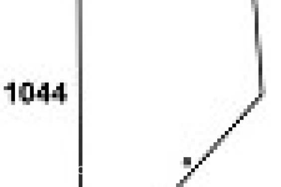 MASSEY FERGUSON - szyba drzwiowa tylna zielona. Seria: MF 3000.