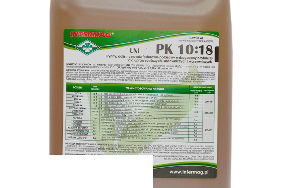 UNI PK 10:18 Nawóz płynny makroelementowy