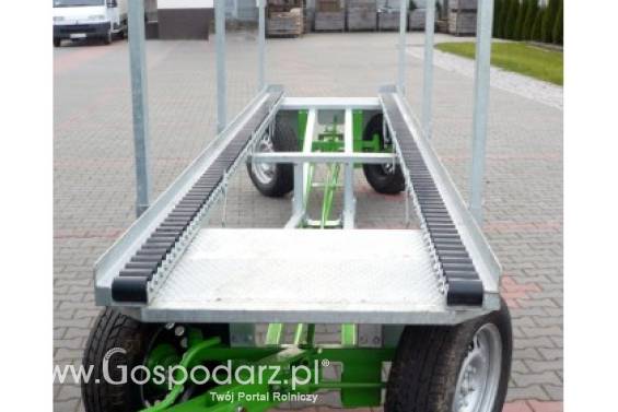 Wózki sadownicze pomocnicze