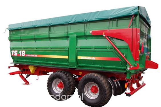 METALTECH - przyczepy, rorzutniki obornika, maszyny do pasz