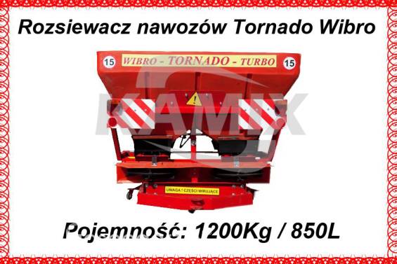 Rozsiewacz nawozów Tornado Wibro  850 L / 1200 kg DEXWAL