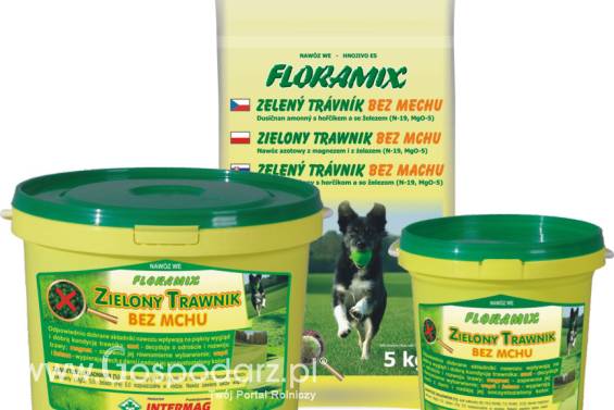 FLORAMIX ZIELONY TRAWNIK BEZ MCHU (Nawóz, granulat)