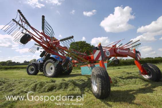 Zgrabiarki z odkładaniem pokosu do środka Kverneland Taarup 9578C - 9584C