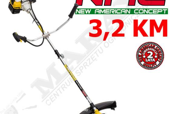 Kosa spalinowa NAC WLBC 580 E-2ZXUszer. cięcia: 42,0cm, dwusuw, moc 3,2 KM