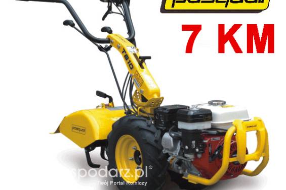 Mikrociągnik jednoosiowy PASQUALI SB 28 POWERSAFEmoc 7,0 KM, silnik: SUBARU EX 21, benzyna, rozrusznik ręczny DARMOWA DOSTAWA