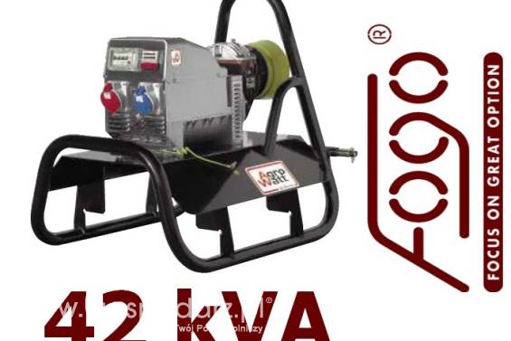 Agregat rolniczy AGROWATT AW 42AVR moc 42 kVA, agregat prądotwórczy, generator prądu