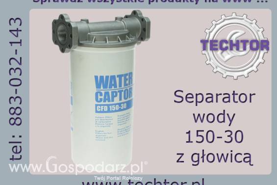 Separatora wody do oleju napędowego 150 l/min - PIUSI z głowicą