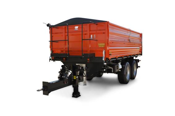 Przyczepa rolnicza ZASŁAW D-762-10 tandem