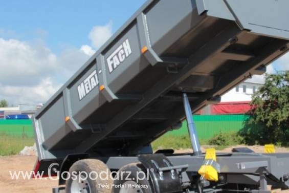 Przyczepa budowlana skorupowa T952 – 14t