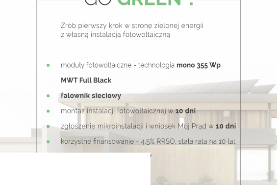 Go GREEN.