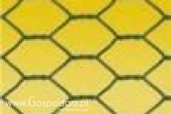 Siatki ocynkowane heksagonalne w powłoce PCV