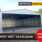 Garaż Blaszany Otwarty 10x8m - Hala Zadaszona - Wiata na Maszyny - GRZYWSTAL