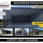 Samochodowy CARPORT/Zadaszenie na pojazd +Schowek/ Garaż  - Maj-Blach