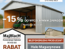 - 15% OCYNK - Wiata /Hala / Garaż Blaszany | Montaż Gratis – Maj-Blach