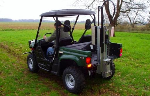 Urządzenie z GPS do pobierania prób glebowych