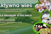 „Aktywna wieś” 2026: 10 mln na inicjatywy kulturalne, promocję regionalnej  i ekologicznej żywności oraz bezpieczeństwo wsi