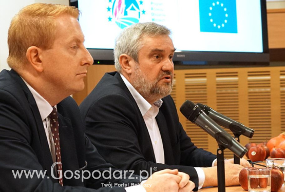 Konferencja ministra rolnictwa i rozwoju wsi