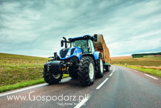 Inteligentny układ hamulcowy New Holland w ciągnikach serii T6 i T7 AutoCommand do przyczep