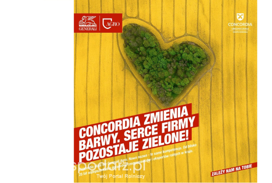 Concordia Ubezpieczenia zmieni się na Generali Agro