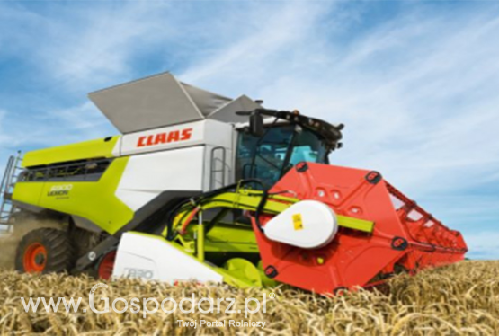 Kombajn zbożowy CLAAS LEXION 6000 / 5000 - zgłoszony do Złoty Medal Polagra Premiery 2020