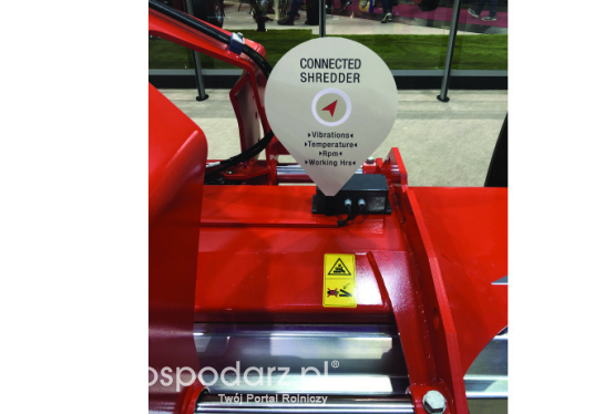 Innowacyjny zdalny system monitorowania pracy rozdrabniacza polowego KUHN CONNECTED SHREDDER - zgłoszony do Złoty Medal Polagra Premiery 2020