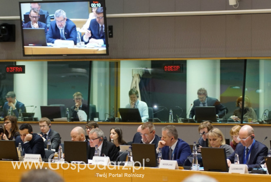 Posiedzenie Rady Ministrów Rolnictwa UE w Brukseli