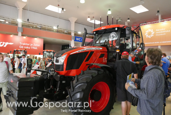 ZETOR CRYSTAL na targach rolniczych Země živitelka