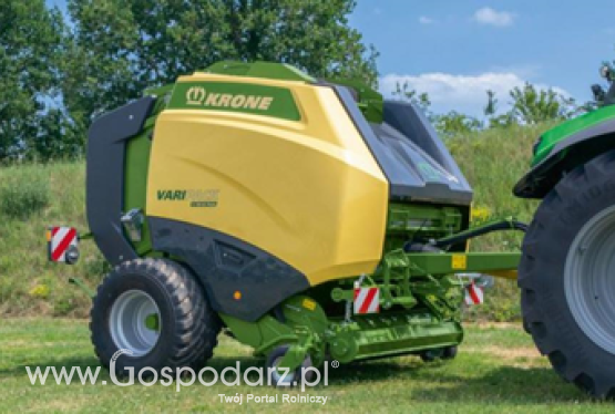 Prasa zwijająca Krone VariPack - zgłoszona do Złoty Medal Polagra Premiery 2020