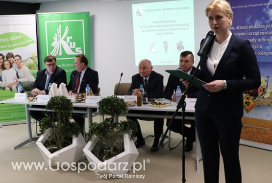 Konferencja Prezesa KRUS na temat działań prewencyjnych w 2019 roku