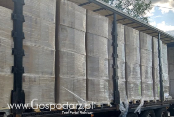 Przejęto transport ogromnej ilości nielegalnych papierosów