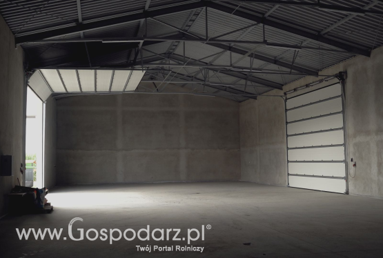 Budowa magazynu zbóż, zakup wagi, 7 maszyn. Gospodarstwo rolne Krzysztof Dzienniak po modernizacji.